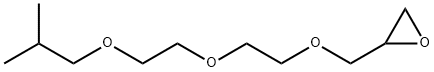 [[2-[2-(isobutoxy)ethoxy]ethoxy]methyl]oxirane 结构式