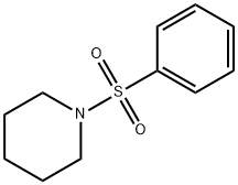 1-(苯基磺酰基)哌啶 结构式