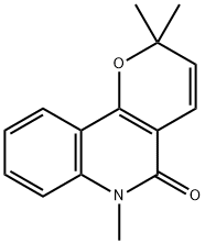 N-甲基芸香碱 结构式
