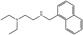 N,N-Diethyl-N'-(1-naphthalenylmethyl)-1,2-ethanediamine 结构式