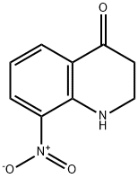 8-NITRO-2,3-DIHYDROQUINOLIN-4(1H)-ONE 结构式