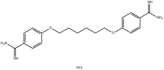 Hexamidine Dihydrochloride 结构式