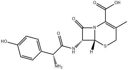 头孢羟氨苄 结构式