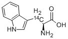 L-TRYPTOPHAN, [SIDE CHAIN-3-14C]- 结构式