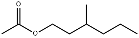 乙酸-3-(甲基己基)酯 结构式