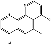 4,7-二氯-5-甲基-1,10-菲咯啉 结构式
