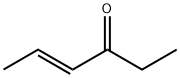 (E)-己-4-烯-3-酮 结构式
