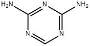 2,4-二氨基-1,3,5-三嗪 结构式