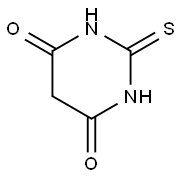 4,6-二羟基-2-巯基嘧啶 结构式