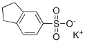 potassium indan-5-sulphonate  结构式