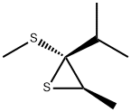 Thiirane, 3-methyl-2-(1-methylethyl)-2-(methylthio)-, trans- (9CI) 结构式