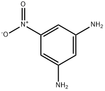 1,3-苯二胺,5-硝基- 结构式