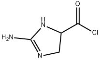 1H-Imidazole-4-carbonyl chloride, 2-amino-4,5-dihydro- (9CI) 结构式