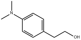 4-(二甲基氨基)苯乙醇 结构式