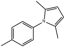 2,5-二甲基-1-(对甲苯基)-1H-吡咯 结构式