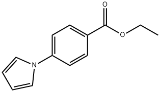 4-(1-吡咯基)苯甲酸乙酯 结构式