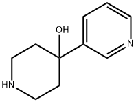 4-羟基-4(3-吡啶)-哌啶 结构式