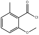 2-甲氧基-6-甲基苯甲酰氯 结构式