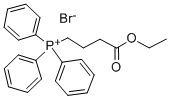 (4-乙氧基-4-氧代丁基)三苯基溴化膦 结构式