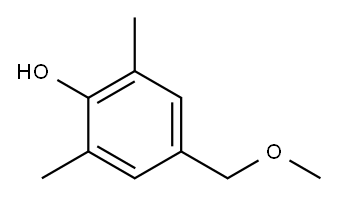 2,6-Dimethyl-4-(methoxymethyl)phenol 结构式