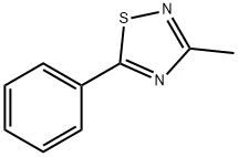 3-甲基-5-苯基-1,2,4-噻二唑 结构式