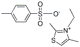 3-ethyl-2,4-dimethylthiazolium toluene-p-sulphonate 结构式