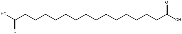 十六烷二酸 结构式