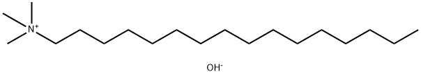 十六烷基三甲基氢氧化铵 结构式