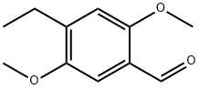 2,5-二甲氧基-4-乙基苯甲醛 结构式
