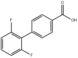 4-(2,6-Difluorophenyl)benzoic acid 结构式