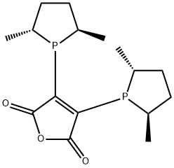 ( - )-2,3 -双[(2R,5R)-2,5 -二甲基磷酸二甲酯]氢化物 结构式