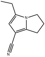 1H-Pyrrolizine-7-carbonitrile,5-ethyl-2,3-dihydro-(9CI) 结构式