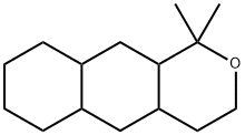 dodecahydro-1,1-dimethyl-1H-naphtho[2,3-c]pyran 结构式