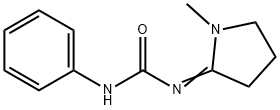 1-(1-Methylpyrrolidin-2-ylidene)-3-phenylurea 结构式