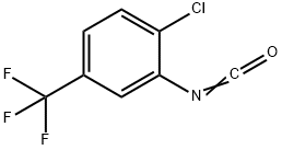 异氰酸- 2-氯-5-(三氟甲基)苯酯 结构式