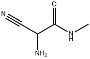 2-AMINO-2-CYANO-N-METHYL-ACETAMIDE 结构式