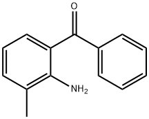 2-AMINO-3-METHYLBENZOPHENONE 结构式