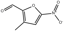 2-Furancarboxaldehyde, 3-methyl-5-nitro- (9CI) 结构式