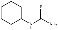 1-环己基-2-硫脲 结构式