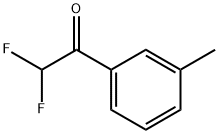 2,2-二氟-1-(间甲苯基)乙烷-1-酮 结构式