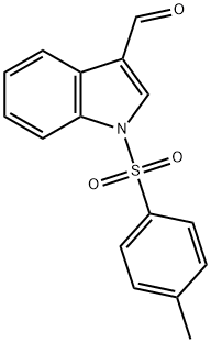 1-[(4-METHYLPHENYL)SULFONYL]-1H-INDOLE-3-CARBALDEHYDE 结构式