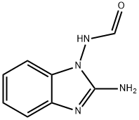 Formamide, N-(2-amino-1H-benzimidazol-1-yl)- (9CI) 结构式