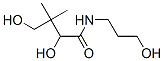 Butanamide, 2,4-dihydroxy-N-(3-hydroxypropyl)-3,3-dimethyl-, (+)- (9CI) 结构式