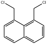 1,8-BIS(CHLOROMETHYL)NAPHTHALENE 结构式