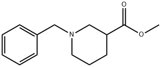 1-苄基-3-哌啶甲酸甲酯 结构式