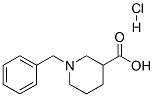 1-苄基哌啶-3-羧酸盐酸盐 结构式