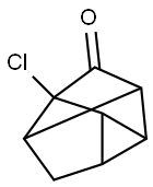 Tetracyclo[3.3.0.02,8.03,6]octan-4-one,  3-chloro- 结构式