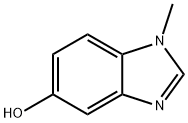 1-甲基-1H-苯并[D]咪唑-5-醇 结构式