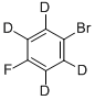 对溴氟苯-D4 结构式