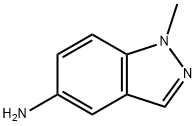 5-氨基-1-甲基-1H-吲唑 结构式